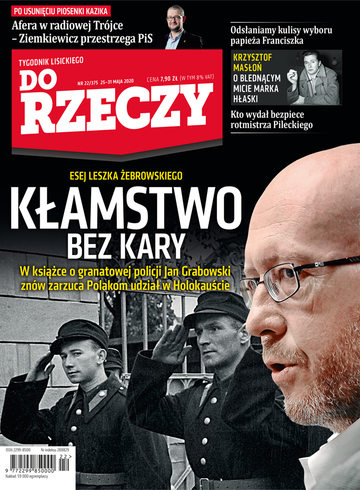 Okładka tygodnika Do Rzeczy: 22/2020